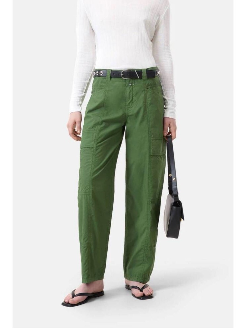 Closed Relaxed Cali-X Pants In Matcha Green